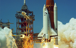 Shuttle launch